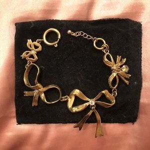 Juicy couture bow bracelet
